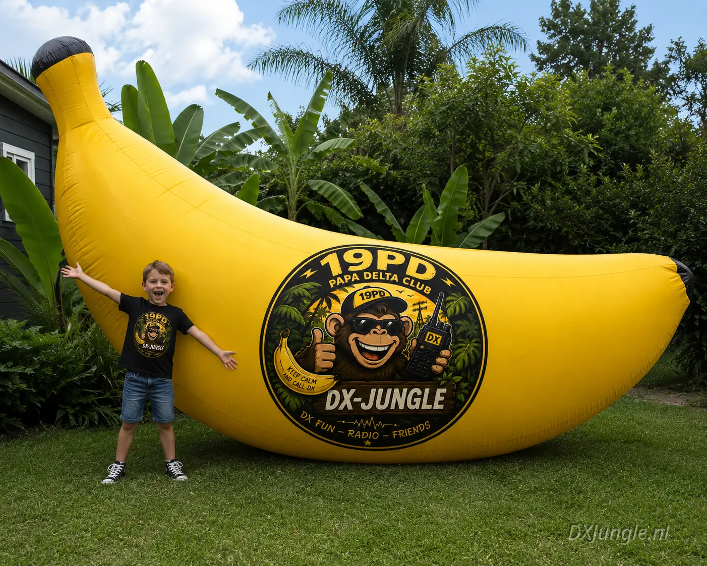 DX Jungle Opblaas Banaan